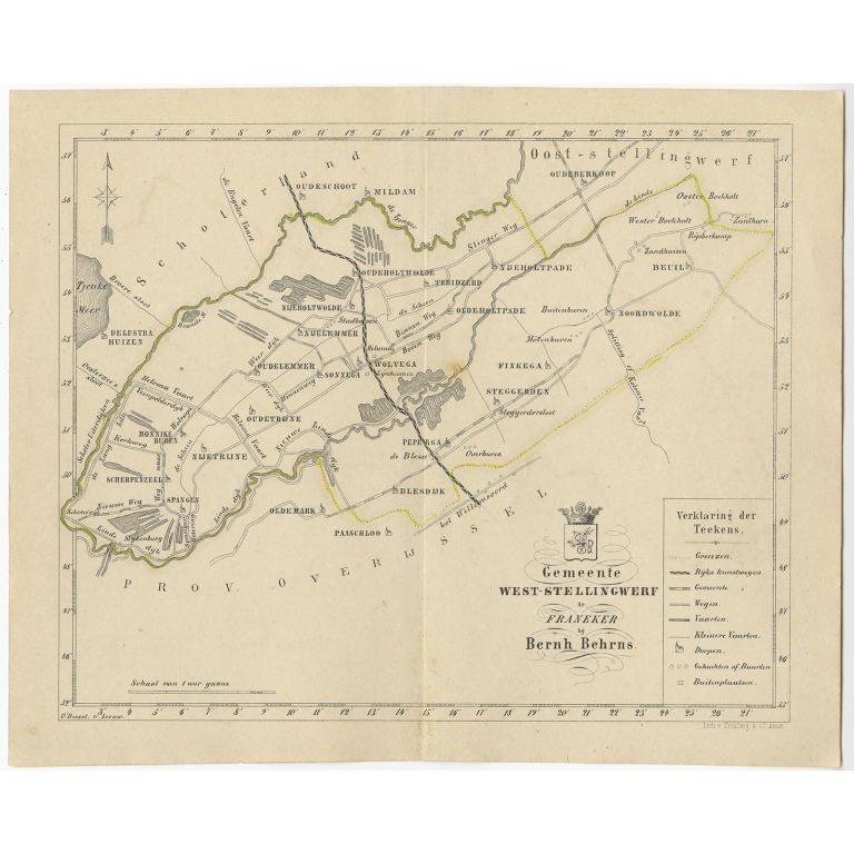 Gemeente West-Stellingwerf - Behrns (1861)