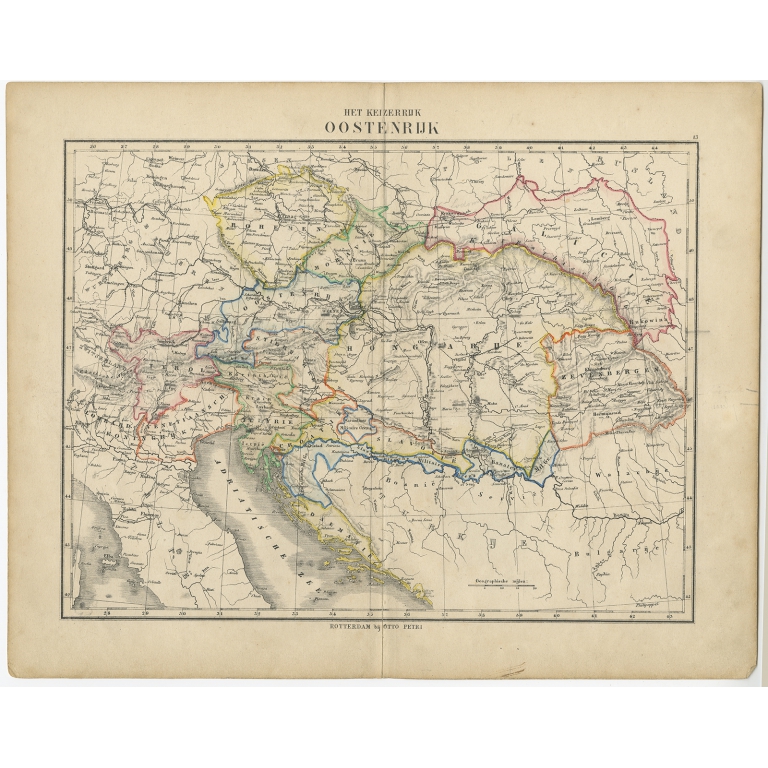 Het Keizerrijk Oostenrijk - Petri (c.1873)