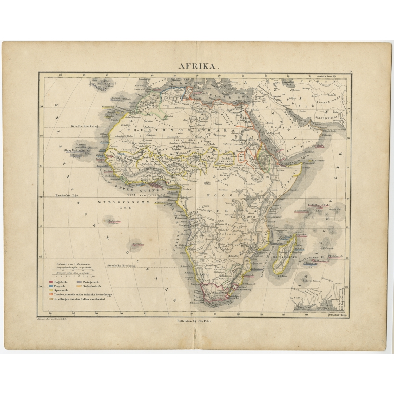 Afrika - Petri (c.1873)