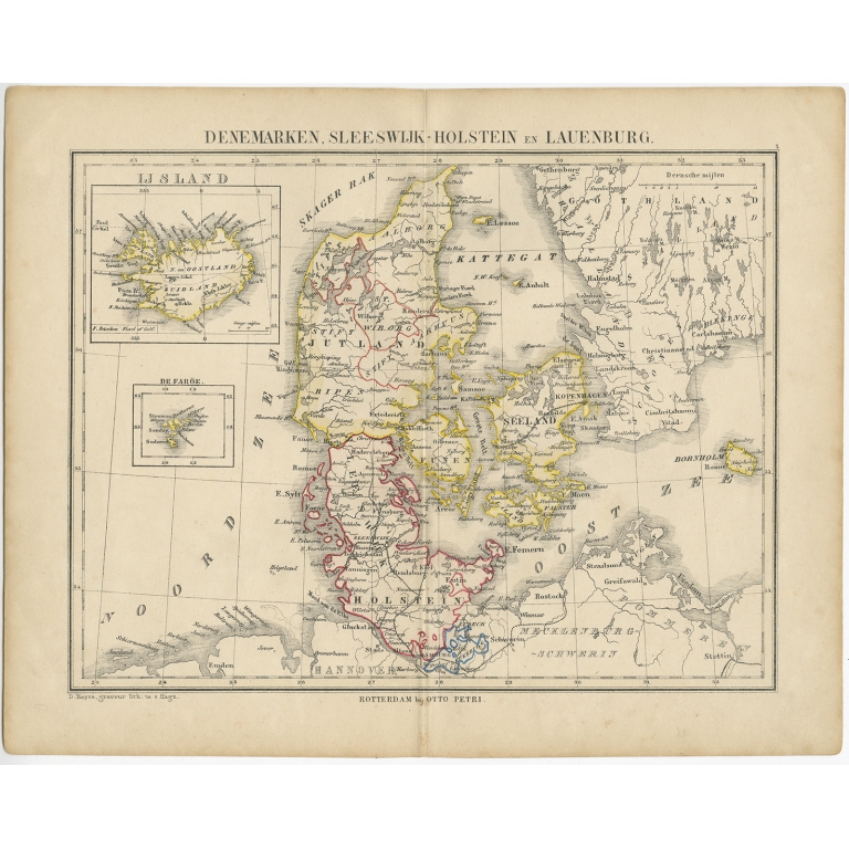 Denemarken, Sleeswijk-Holstein en Lauenburg - Petri (c.1873)