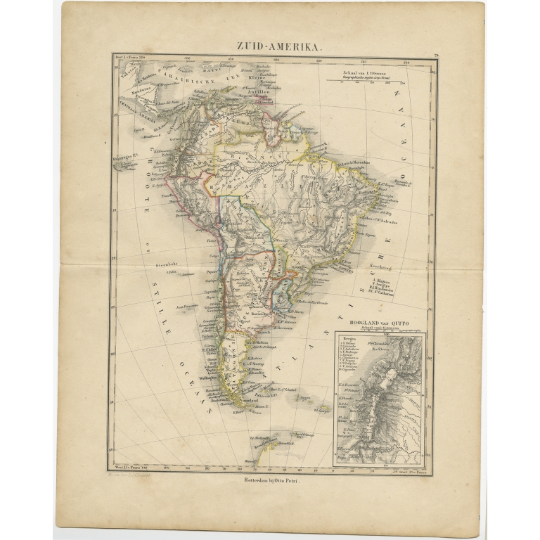 Zuid-Amerika - Petri (c.1873)