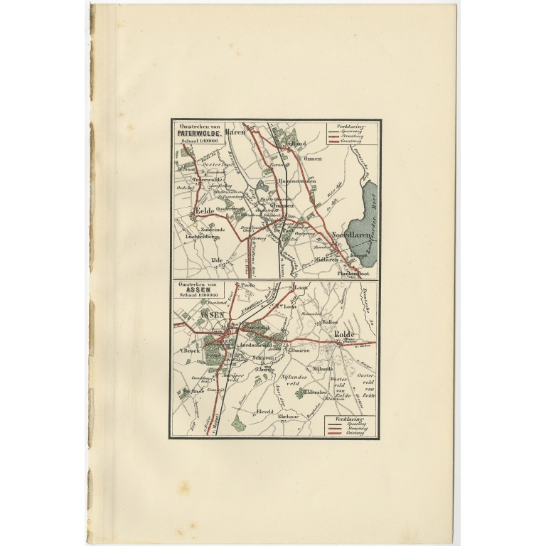 Omstreken van Paterwolde - Omstreken van Assen - Craandijk (1884)