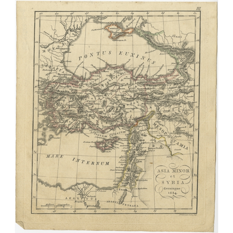 Asia Minor et Syria - Funke (1825)
