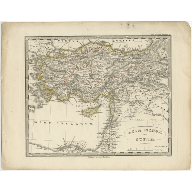 Asia Minor et Syria - Perthes (1848)