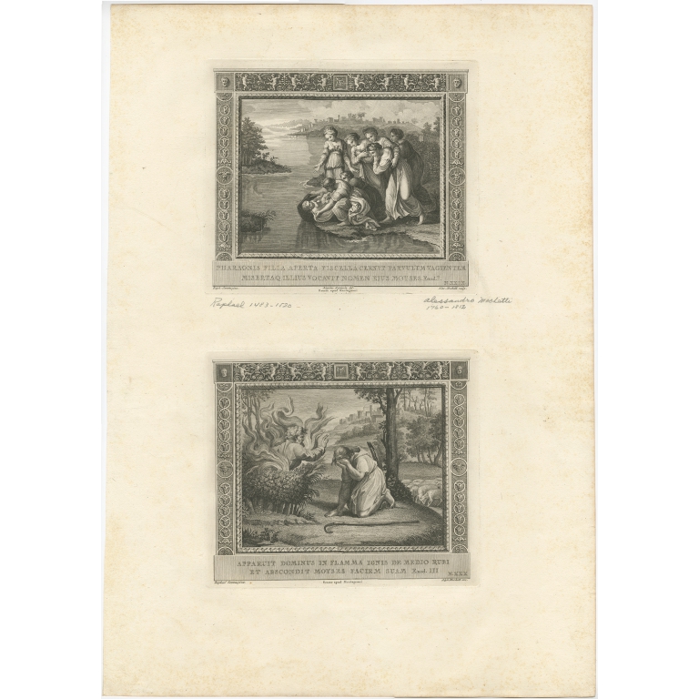 Pl. 29 Antique Religion Print by Mochetti (c.1850)