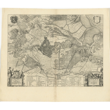Antique Town Plans of Holland - Buy maps of Holland | Map Store - Maps ...
