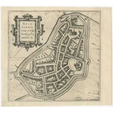 Antique Town Plans of Friesland - Buy maps of Holland | Map Store ...