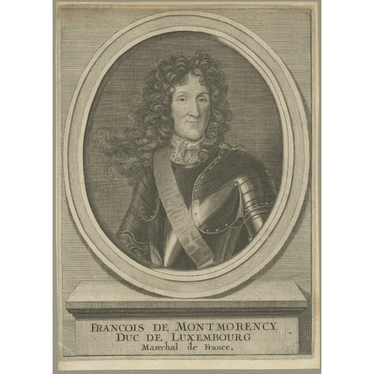 Antique Portrait of François Henri de Montmorency-Bouteville (c.1740)