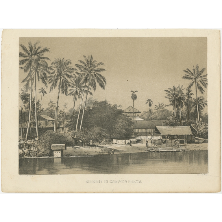 Missigit in Kampong Djawa - Emrik & Binger (1874)